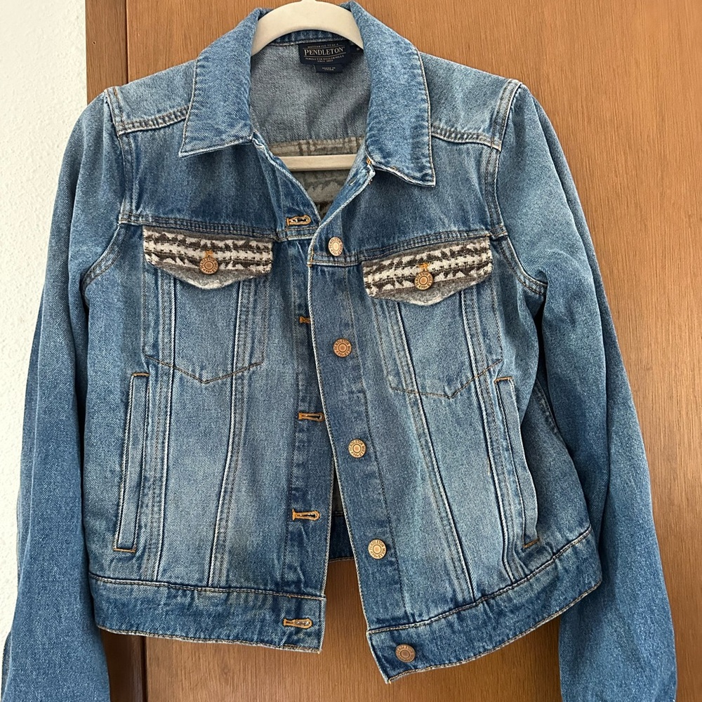 Pendleton Women's Denim/Wool Jean Jacket